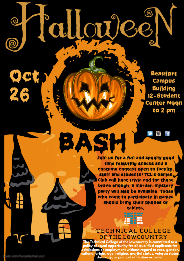 Halloween Bash Technical College of the Lowcountry